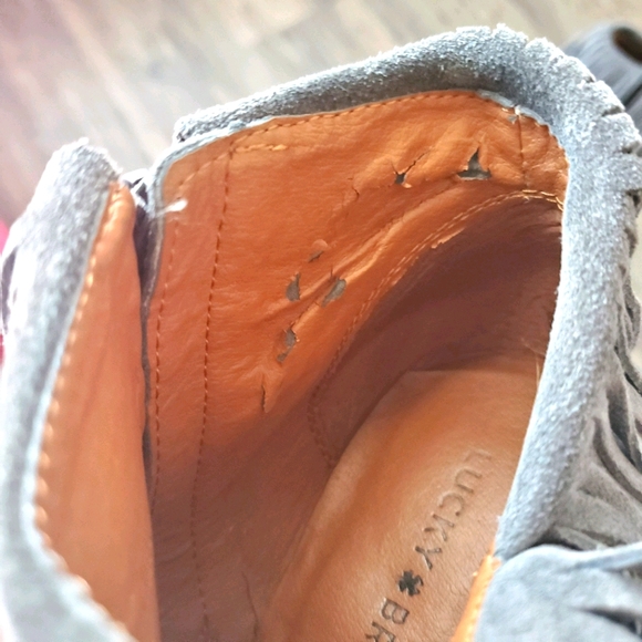 Lucky Brand | Yachin Fringe Booties - Picture 6 of 14